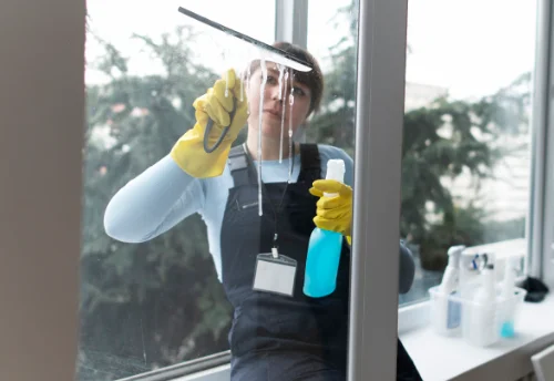 Nettoyage de vitres intérieures et extérieures à Saussenac